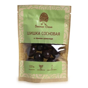 Сосновая шишка в темном шоколаде 60 гр