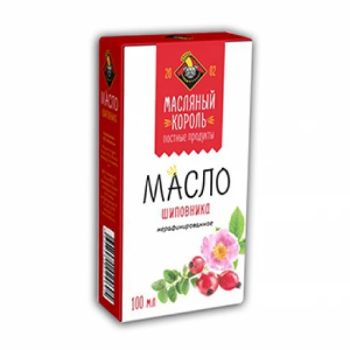 Масло шиповника 100 мл Масляный король