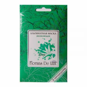 Альгинантная маска для лица с алоэ 30 гр