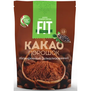 Какао порошок обезжиренный 150 гр