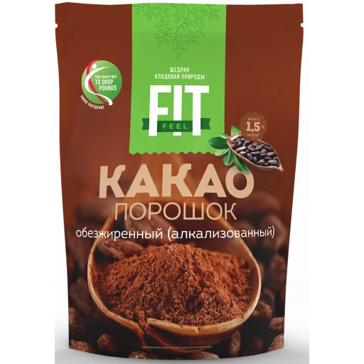 Какао порошок обезжиренный 150 гр