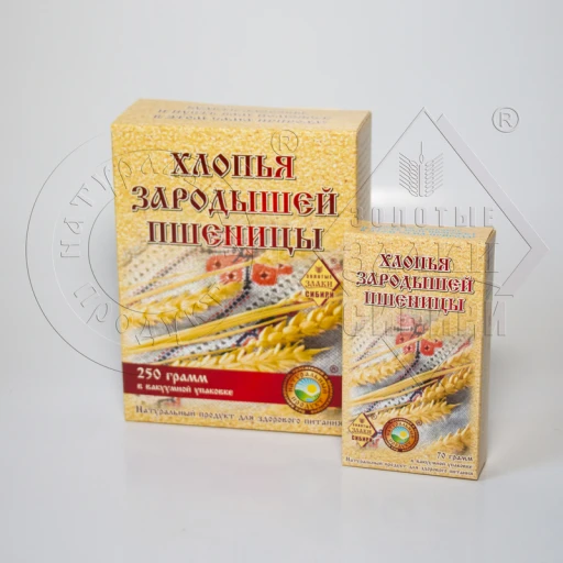 Хлопья зародышей пшеницы 250 гр