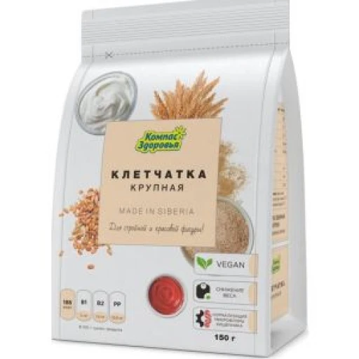 Клетчатка пшеничная крупная 150 гр