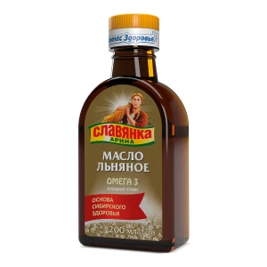 Масло льняное "Славянка Арина" 0,2 л