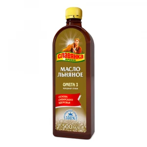 Масло льняное "Славянка Арина" 0,5 л