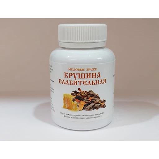 Медовые драже Крушина слабительная 250 драже