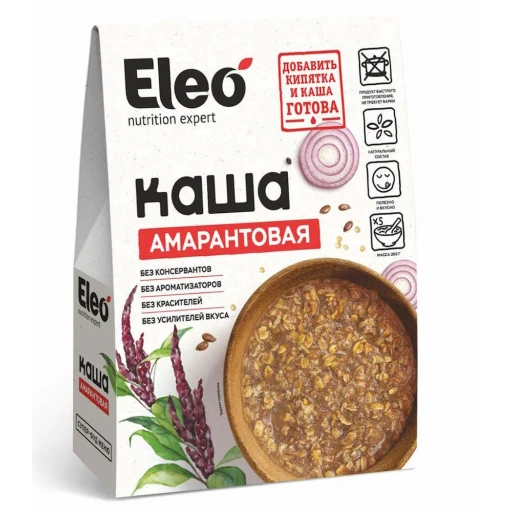 Каша амарантовая для завтрака 5*40 гр