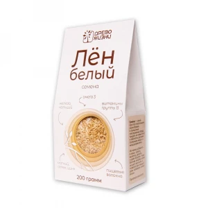 Лен белый 200 гр