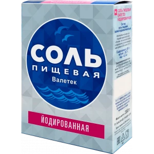 Соль йодированная 350 гр