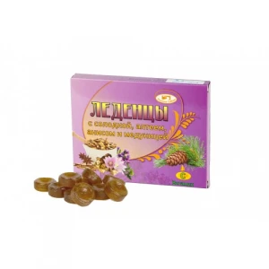 Леденцы с солодкой, алтеем, анисом и медуницей 32 гр