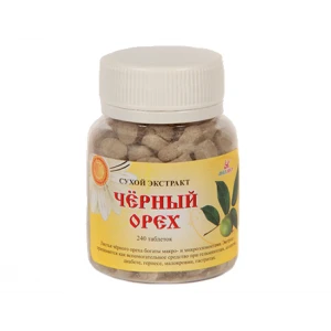 Черный орех таблетированный 240 таблеток