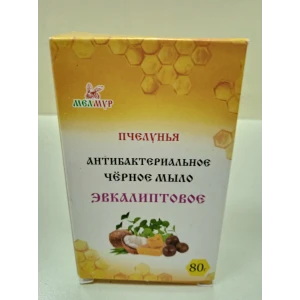 Мыло черное эвкалиптовое 80 гр