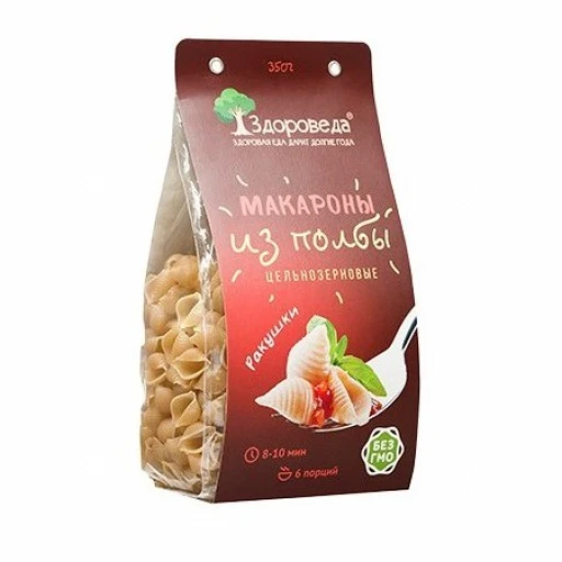 Ракушки из полбы 350 гр