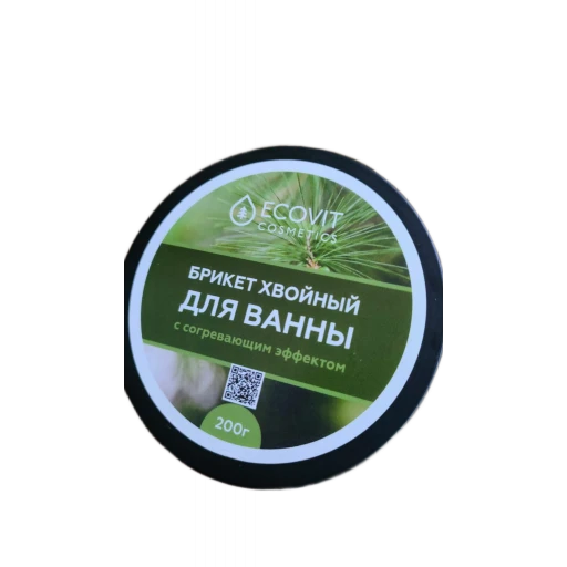 Брикет хвойный для ванны 200 гр