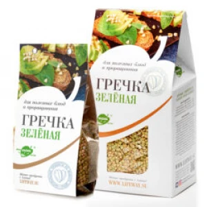 Зелёная гречка для проращивания 500 гр