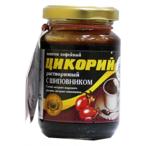 Цикорий растворимый с шиповником 200 гр стекло