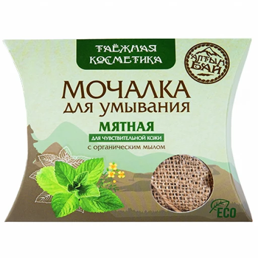Мочалка для умывания Мятная 60 гр