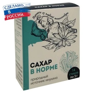 Концетрат инулиновый Сахар в норме 3 гр