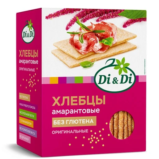Хлебцы амарантовые кукурузно-рисовые 195 гр