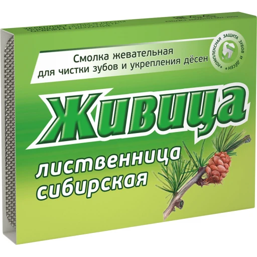 Смолка жевательная лиственница сибирская 0,8 гр  №5