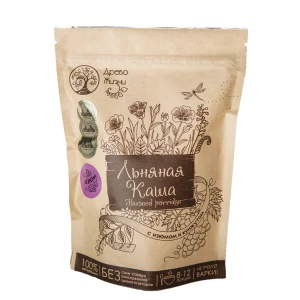 Каша льняная с изюмом и кунжутом 400 гр